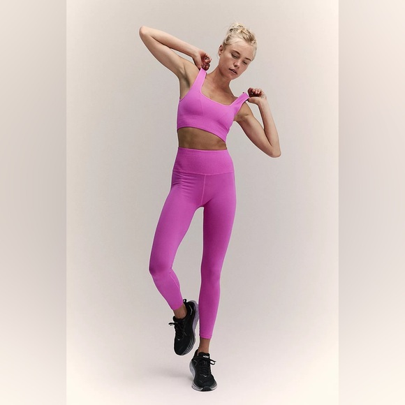 Free People Other - Free People SET! Good Karma Leggings + Bra *flaws